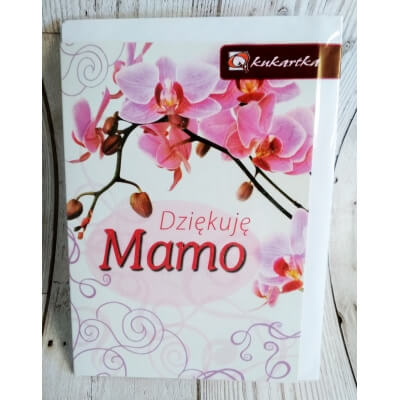 Kartka Dziękuję Mamo
